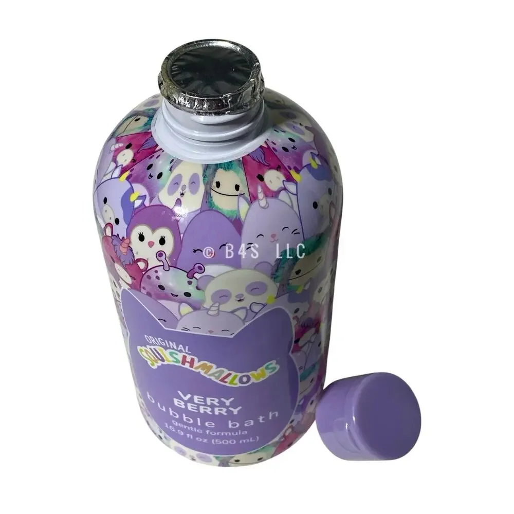 Squishmallows Bubble Bath Very Berry Scent 16.9 Fl oz